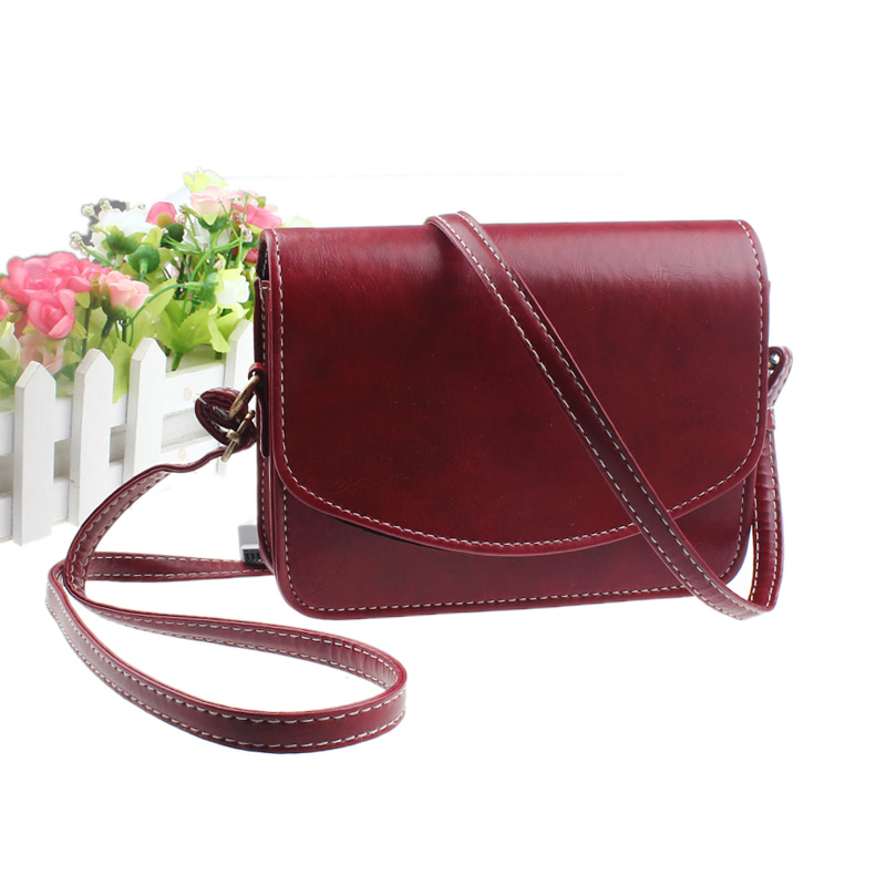 Meistverkauften Mini Damen Taschen kunstLeder Umhängetasche Handtasche Retro Vintage Umhängetasche Bolsas