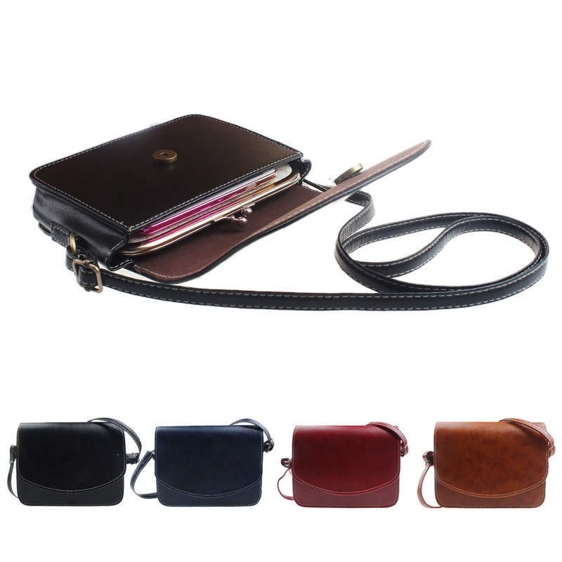 Meistverkauften Mini Damen Taschen kunstLeder Umhängetasche Handtasche Retro Vintage Umhängetasche Bolsas