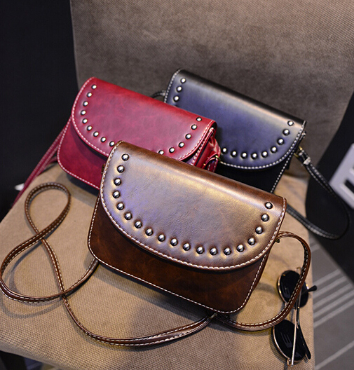 Weinleseniet mini Leder Handtaschen hotsale dame parteiHandtasche hochzeits kupplungen Damen kleine crossbody schulte