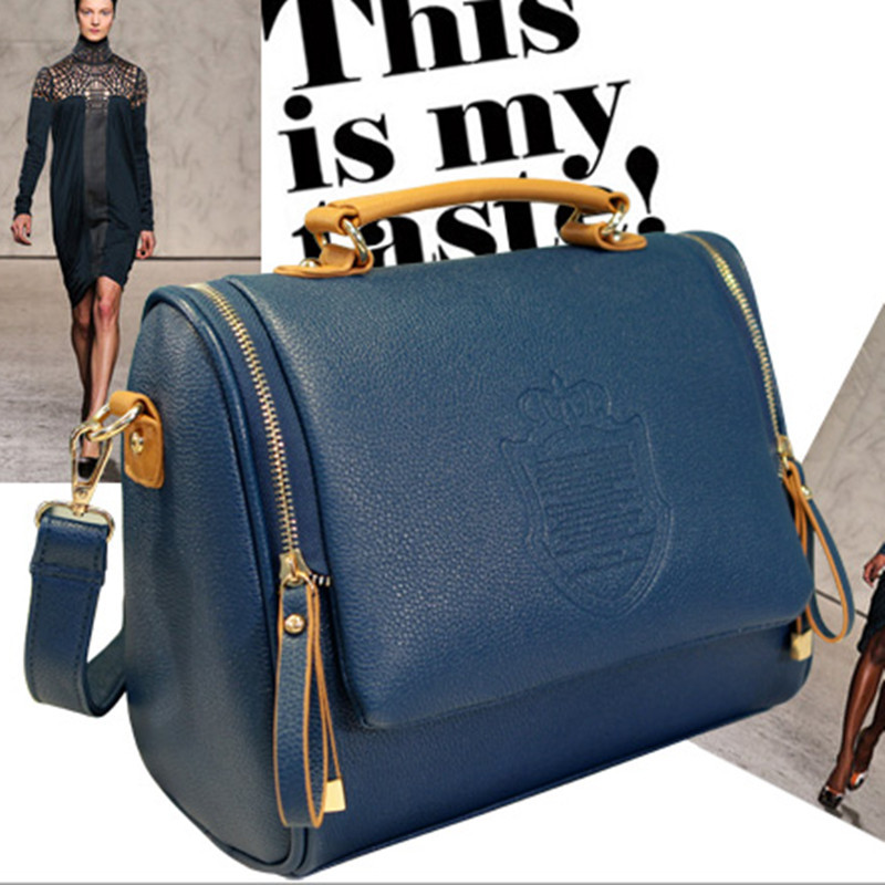 neue Ankunft Pu Casual Women Solide Abdeckung Damen Messenger Bags Handtasche Damen Tasche Umhängetasche