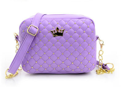 Damen Tasche Mode Damen Messenger Taschen Niete Kette Umhängetasche Hohe Qualität Pu Leder Crossbody