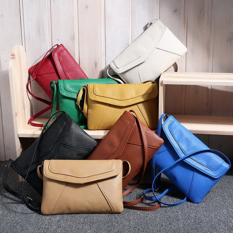 Casual Vintage Kleine Damen Taschen Leder Umhängetasche Retro Hülle Tasche Handtasche und Geldbörse