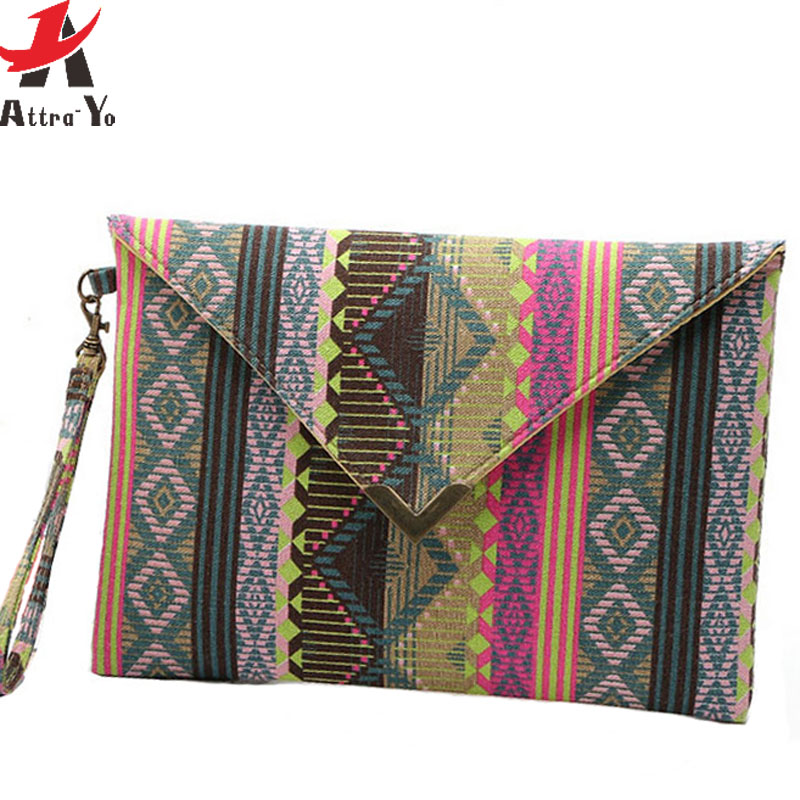 Damen Tasche Damen kupplung leinwand Taschen Geldbörse nationalen art qualität Damen Taschen