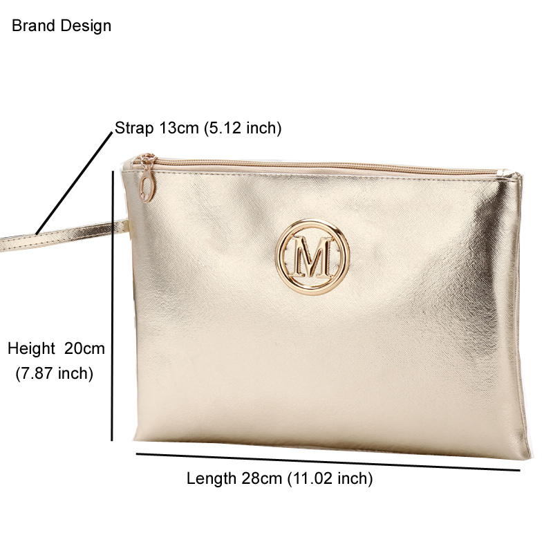 Neue marke Damen tag kupplung mode lässig Handtasche partei täglichen Tasche M dekoration weichem Leder