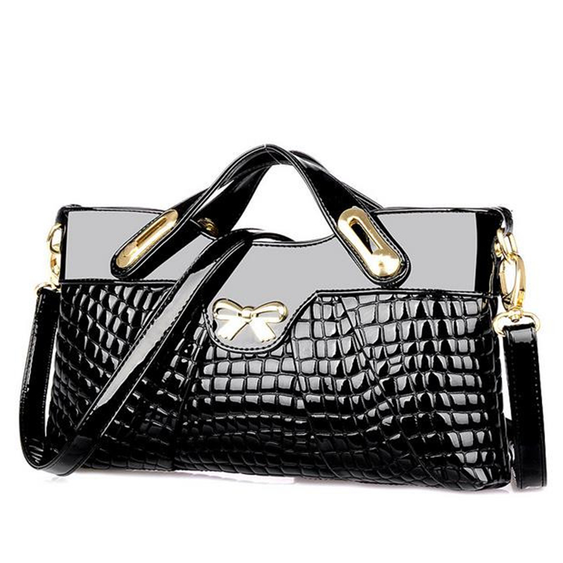 qualität Damen Handtasche Alligator kupplung partyabend Leder Tasche Damen echtes tote Damen Leder Handtasche