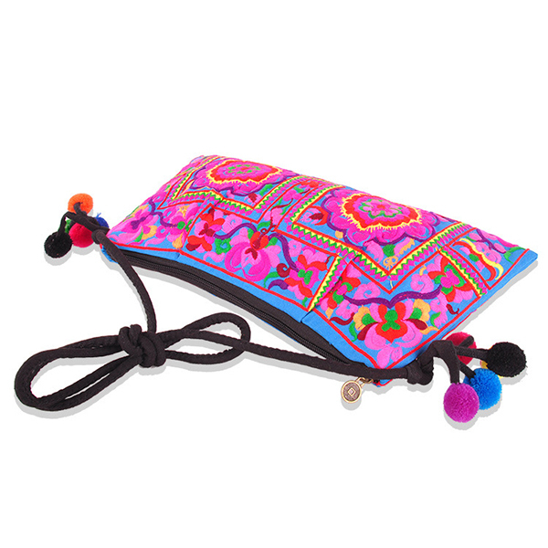 Damen Tasche Trend Boho Gestickte Blumen Taschen Schulterkurier Vintage Handtasche Geschenke Neue Ankunft
