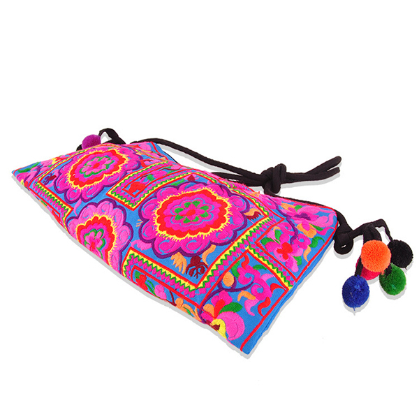 Damen Tasche Trend Boho Gestickte Blumen Taschen Schulterkurier Vintage Handtasche Geschenke Neue Ankunft