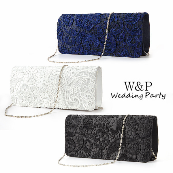 Klassische Blumenspitze Handtasche Eveningbag Handtaschen Für Braut Hochzeit Tag