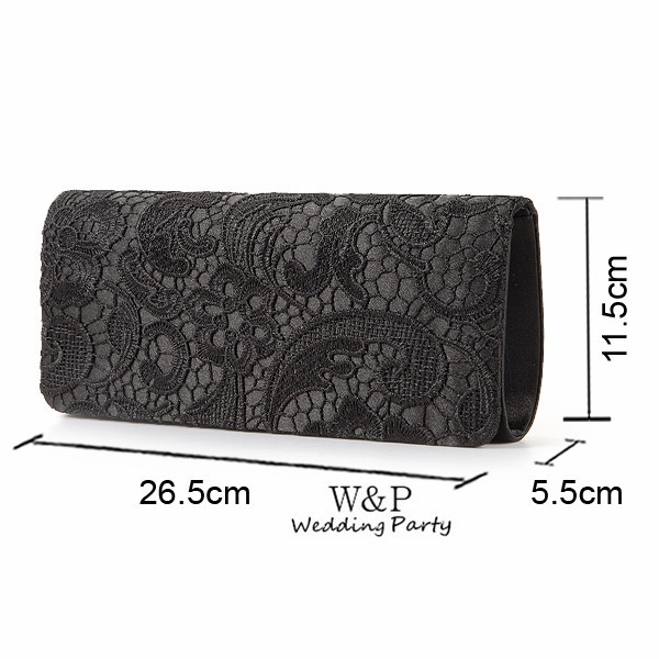Klassische Blumenspitze Handtasche Eveningbag Handtaschen Für Braut Hochzeit Tag