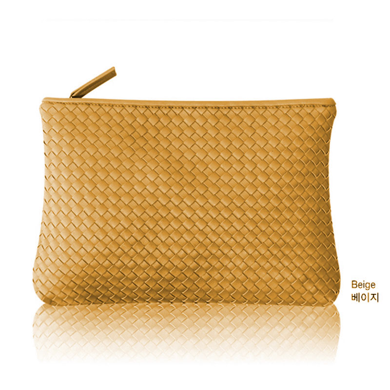 Kpop Mode Stricken Damen Handtasche Pu Leder Damen Umschlag Clutch Abendtasche Kupplungen Handtaschen Schwarz