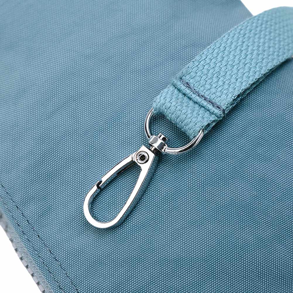 neue Mode Damen Handtasche Nylon Wasserdicht Mehrere Reißverschluss Taschen Umhängetasche Hochwertigen