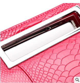 HOT Damen PU alligator Leder Handtasche berühmte marke lady partei Abendtasche tag erfasst tote umhängetasche
