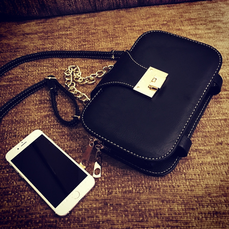 Pu Leder Damen Handtasche Schultertasche Für iPhone 6 6 S 7,5 zoll Telefon Clutch Tasche Umhängetasche
