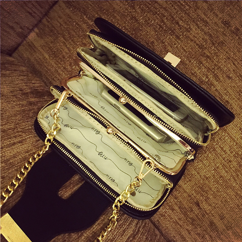 Pu Leder Damen Handtasche Schultertasche Für iPhone 6 6 S 7,5 zoll Telefon Clutch Tasche Umhängetasche