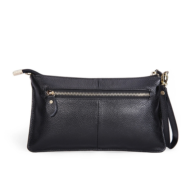 Top 100% echtem Leder Kette Damen reale Kuhfell Handtasche Veranstalter Umhängetasche Kreuzkörper