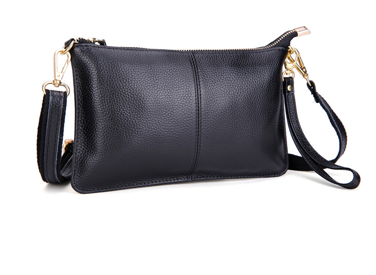 9 Farben 100% Echt Haut Kupplung Damen AUS ECHTEM Leder Handtasche Schultertasche KalbsLeder crossbody Taschen Mode