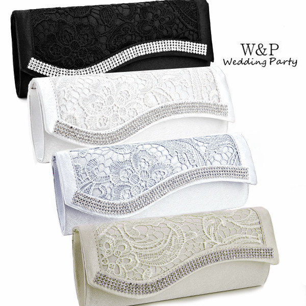 Lastest fashion floral Spitze Luxus Kristall Damen Clutch Abendtasche Handtaschen für Party Prom Box Tag cluthes