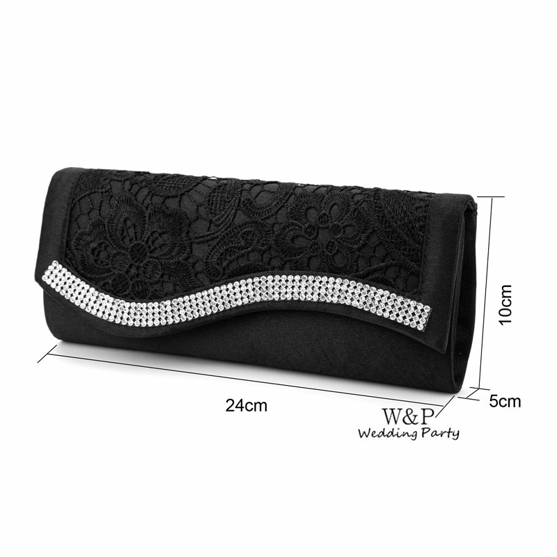 Lastest fashion floral Spitze Luxus Kristall Damen Clutch Abendtasche Handtaschen für Party Prom Box Tag cluthes