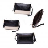 NEUE Mode Alligator Muster Reißverschluss Leder Tasche für Damen Kurze Brieftasche Handy Keys