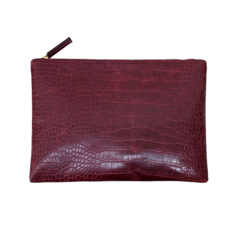 Mode krokodilkorn Damen Handtasche Leder Damen umschlag clutch Abendtasche weibliche Handtasche Kupplungen