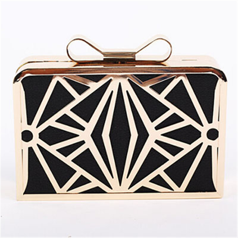 neue Mode Damen Handtaschen Metall Patchwork Shinning Umhängetasche Damen Rosa Tag Kupplung Hochzeit Abendtaschen