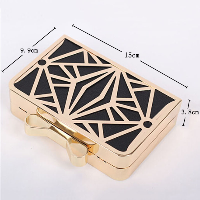 neue Mode Damen Handtaschen Metall Patchwork Shinning Umhängetasche Damen Rosa Tag Kupplung Hochzeit Abendtaschen