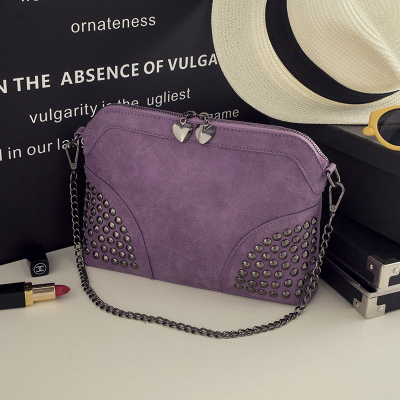 Damen Niet Tasche Handtaschen Messenger Bags Kleine Mini Damen Tasche