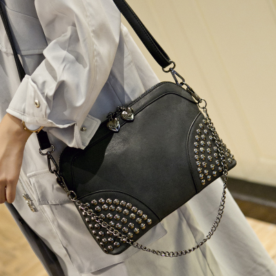Damen Niet Tasche Handtaschen Messenger Bags Kleine Mini Damen Tasche