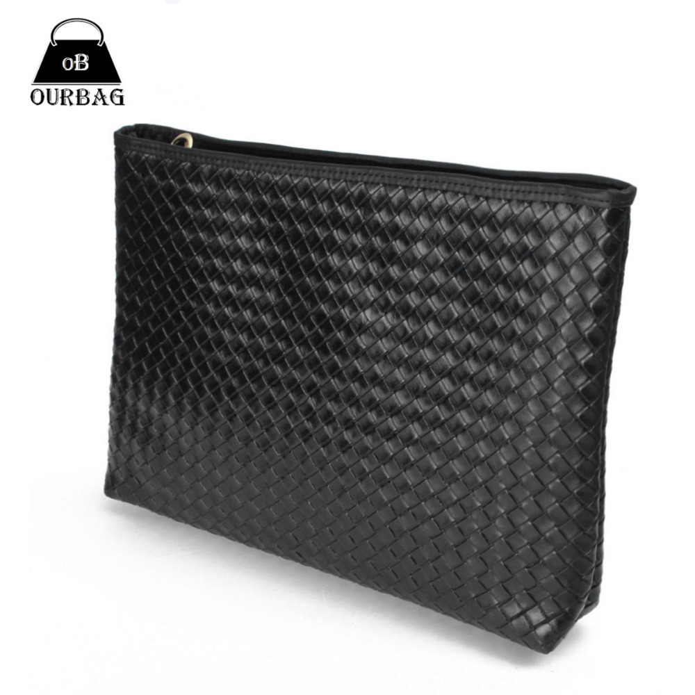 Mode Damen Weben Handtaschen Leder Tasche Europäischen Amerikanische Stil Abendtaschen Vintage Dame Umschlag