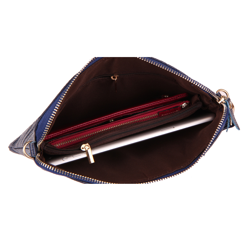 Vintage Damen Umhängetaschen Split Leder RindsLeder Umschlag Kupplung Krokodil Handtaschen Messenger CrossBody