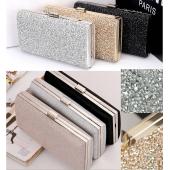 Damen Abendtasche Damen Diamant Strass Kupplung Tag Kupplung Brieftasche Hochzeit Geldbörse Partei Bankett