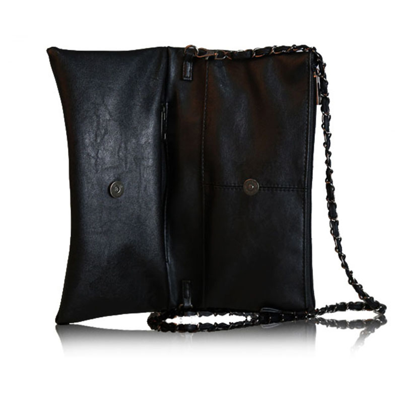 Neue Mode stil Pu Leder Handtasche Berühmte Marke Retro Rivet Einkaufstasche Dame Geldbörse Kupplung Weiblich