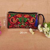 Hübsche Tasche Damen Handtasche neue Damen messenger bags zwei seiten stickerei nationalen casual