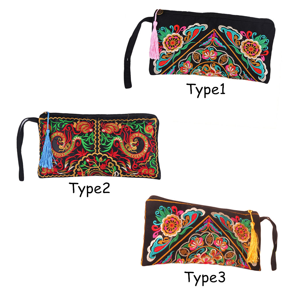 Hübsche Tasche Damen Handtasche neue Damen messenger bags zwei seiten stickerei nationalen casual