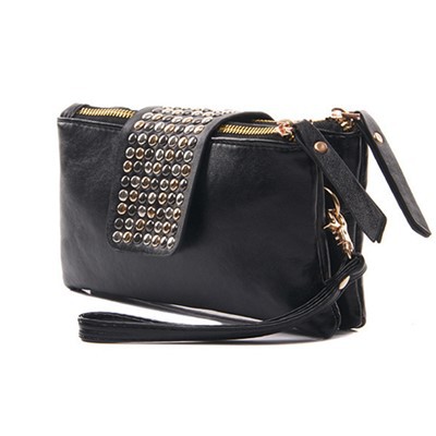 Niet umschlag kupplung hotsale Damen designer Geldbörsen Handtasche schwarzen Abendtaschen Damen party