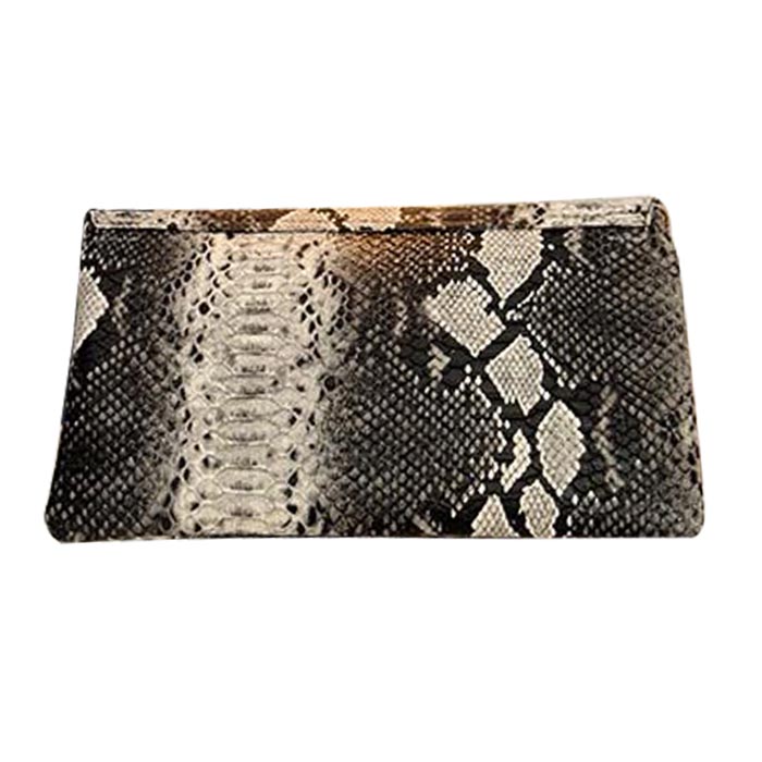 Nagelneuen Damen KunstLeder Schlange haut umschlag beutel tag Erfasst Handtasche Abendtasche