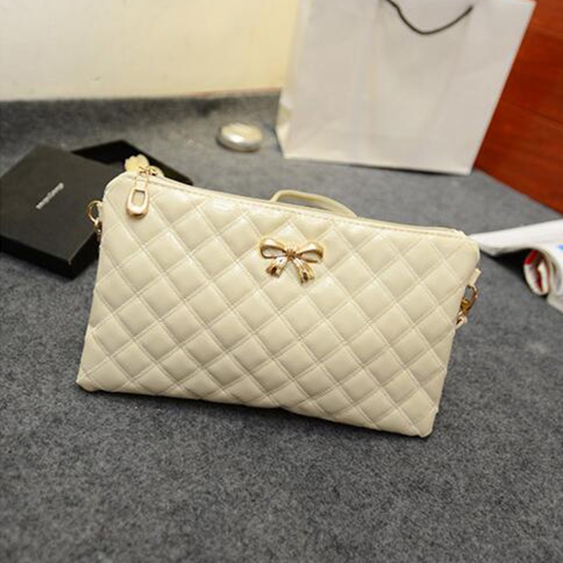 neue Handtasche Damen kupplung Schulter Diagonal Drei Zweck Schmetterling Spiraea Lingge Tasche bogen Handtasche