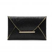 Neue marke Damen Pailletten Hülle Tasche Abendgesellschaft Clutch Handtasche Schwarz