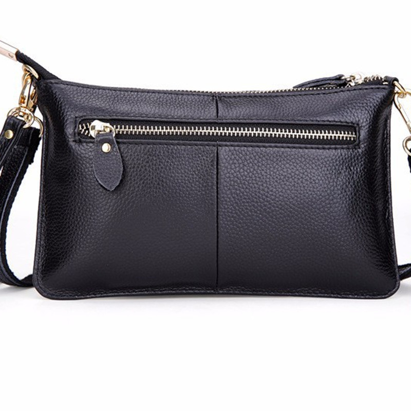 Leder Damen Handtaschen BarGeld halter organisator Geldbeutel beutel RindsLeder Umschlag Abend Partei Handtasche