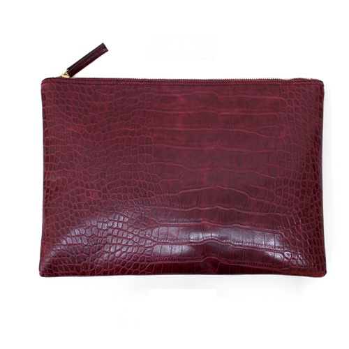 Mode Krokodilkorn Damen Handtasche Leder Damen Umschlag Clutch Abendtasche weibliche Kupplungen Handtasche