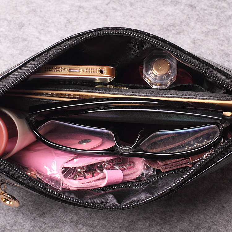 Tag kupplung weiblich sommer für Crocodile Damen Handtasche Umhängetasche kleine Tasche Umhängetasche