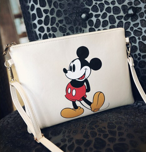 Damen Hallo Kitty Messenger Bags Minnie Mickey Tasche Leder Handtaschen Damen Handtasche Bolsa Feminina Bolsas