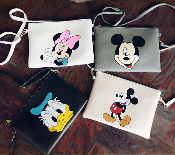 Damen Hallo Kitty Messenger Bags Minnie Mickey Tasche Leder Handtaschen Damen Handtasche Bolsa Feminina Bolsas