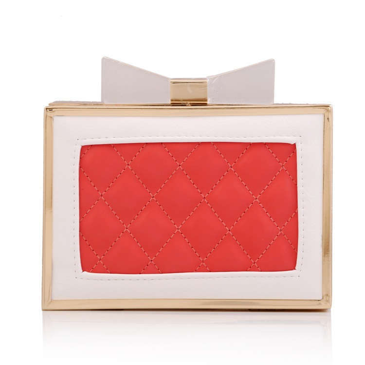 neue Ankunft Acryl Bogen Handtasche Tag Aufbewahrungsbox Kupplung Taschen Damen Handtasche Marke Designer Transparent