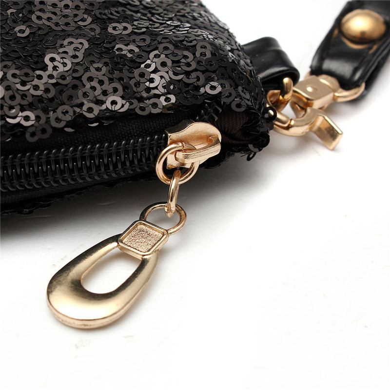 Mode Damen Handtasche Glitter Funkelnde Pailletten Dazzling Clutch Abendparteibeutel Bling Geldbörse Umhänget