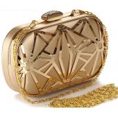 Neue Ankunft Vintage hochzeit Taschen hochwertigen Damen kristall Abendtaschen und kupplungen Fabrik preis GOLD