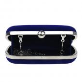 Design Neue Damen Clutch Abendtasche Handtasche Cocktail Party Kleid Schulter Kette Tasche Rot Schwarz Rosa Blau