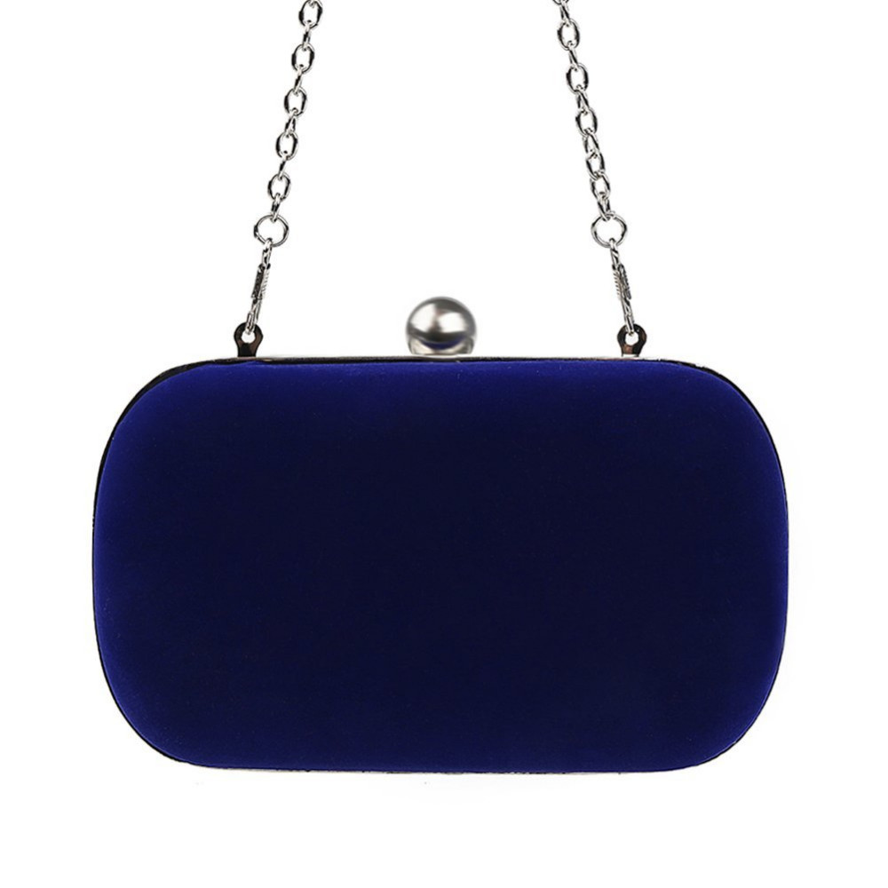 Design Neue Damen Clutch Abendtasche Handtasche Cocktail Party Kleid Schulter Kette Tasche Rot Schwarz Rosa Blau