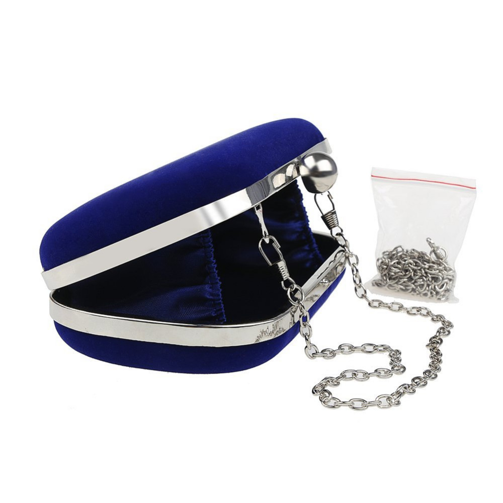 Design Neue Damen Clutch Abendtasche Handtasche Cocktail Party Kleid Schulter Kette Tasche Rot Schwarz Rosa Blau