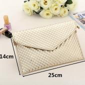 Umschlag Kupplung neue Mode Damen Leder Abendtaschen Handtasche und Geldbörsen Damen Crossbody Messenger Schulter